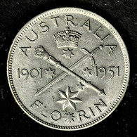 Australia 1951 Jubilee Florin - Florin