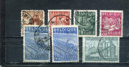 Belgique 1948-49 Yt 762-763 765 767 769-771 - 1948 Exportación