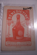 BUVARD  - BENEDICTINE  - EXQUISE -TONIQUE - DIGESTIVE - Alimentaire