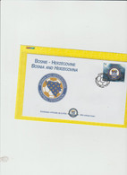 Bosnia Erzegovina 2004 - FDC Ufficiale FIFA X Il Centenario  31.3..2004 - Used Stamps
