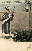 Santa Claus * CPA Illustrateur Et Surréalisme Photo Montage * Joyeux Noël * Père Noel * Merry Christmas - Santa Claus