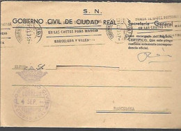 GOBIERNO CIVIL  1973   CIUDAD REAL - Vrijstelling Van Portkosten