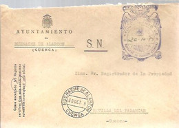 JUZGADO DE PAZ    1979  BUENACHE DE ALARCON CUENCA - Franquicia Postal