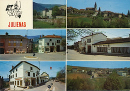 Real Photo Julliénas  Multi Vues 6 Vues Hotel  Coq Au Vin - Julienas