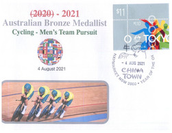 (WW 17 A) 2020 Tokyo Summer Olympic Games - Australia Bronze Medal 4-08-2021 - Cycling - Men's Team Pursuit - Eté 2020 : Tokyo