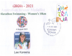 (WW 17 A) 2020 Tokyo Summer Olympic Games - Australia Bronze Medal 4-08-2021 - Marathon Swimming - Women's 10km - Eté 2020 : Tokyo