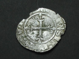 Monnaie Royale En Argent - CHARLES VI - Gros Dit Florette Vers 1417  ***** EN ACHAT IMMEDIAT ***** - 1380-1422 Karel VI De Waanzinnige