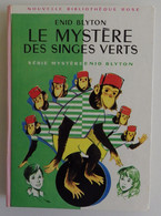 Enid BLYTON - Le Mystère Des Singes Verts Hachette 1968 Nouvelle Bibliothèque Rose N°281 Ill François Batet - Biblioteca Rosa