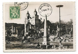 N°675 - 10c. LION V Obl. Sc MALMEDY Sur C.P. Du 17-8-1946 Vers Brugge. - W1204 Cantons De L'Est - Storia Postale