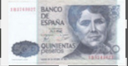 Spain España Espagne 1 PCS 1 NOTE 1 BANKONOTE 500 Pesetas 1979 UNC - [ 4] 1975-… : Juan Carlos I