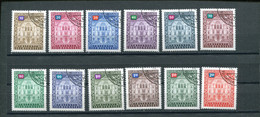 Liechtenstein (1976) Mi. 57/68 (o) - Strafportzegels