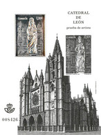 España. Prueba De Lujo Nº 110 Catedral De León 2012 - Feuillets Souvenir