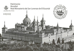 España. Prueba De Lujo Nº 111 Monasterio Escorial 2013 - Feuillets Souvenir