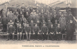 CPA 31 TOULOUSE TRAMWAYS ET OMNIBUS F.PONS DE TOULOUSE TOMBELIERS EQUIPE ET PALEFRENIERS - Toulouse