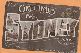 Sydney Australia 1908 Postcard - Sydney