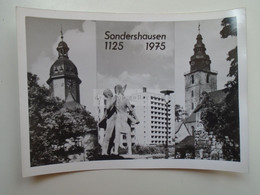 D182690 Thüringen - Sonderhausen   1125-1975  Postcard Sized  Old Photo - Sondershausen