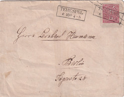 NORDDEUTSCHER BUND    LETTRE DE TERESPOL - Entiers Postaux