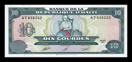 Haití 10 Gourdes 1991 Pick 256a SC UNC - Haïti