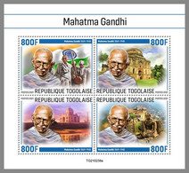 TOGO 2021 MNH Mahatma Gandhi M/S - OFFICIAL ISSUE - DHQ2132 - Mahatma Gandhi