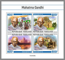 TOGO 2021 MNH Mahatma Gandhi M/S - IMPERFORATED - DHQ2132 - Mahatma Gandhi