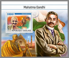 TOGO 2021 MNH Mahatma Gandhi S/S - IMPERFORATED - DHQ2132 - Mahatma Gandhi