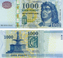 Hungary 1000 Forints 2012 UNC (P197d) - Hungría