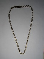 Ancienne Chaîne Collier Homme  - Long Total 51 Cm Env - Kettingen