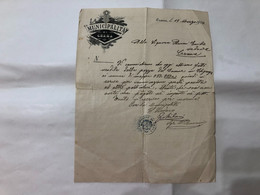 Delcampe - ONSERNONE LA MUNICIPALITà DI CRANA MANOSCRITTO SINDACO CON AUTOGRAFO 1903 - Manuscrits