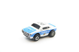 Vintage GALOOB Micro Machines 1969 Ford Mustang Gt 500 Sherriff Snap Backs - 1987 - VGC ( Mini Toy Cars ) - Matchbox