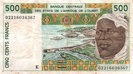 Billet 500 Francs Banque Centrale Des Etats De L'Afrique De L'Ouest / PAS DE TROU - Westafrikanischer Staaten