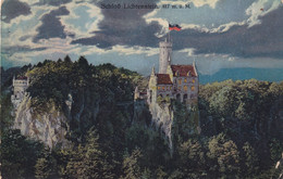 A13199-LIECHTENSTEIN CASTLE MEDIEVAL CASTLE ARCHITECTURE, HISTORY MONUMENT LIECHTENSTEIN POSTCARD - Liechtenstein