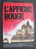 Affiche Film L'Affiche Rouge De Frank Cassenti (défauts) - Affiches