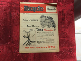 1948 N° 656 The Bicycle--vélo Bicyclette-reliables Accessoire-pumps-PHOTOS-Textes-jeux-Publicités-Cycle Cyclisme-English - Deportes