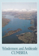 Windermere & Ambleside - Lake District Cumbria - Unused J Arthur Dixon  Postcard, - Ambleside