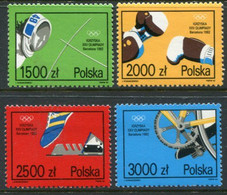 POLAND 1992 Olympic Games, Barcelona  MNH / **.  Michel 3388-91 - Nuevos