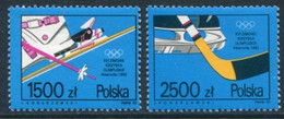 POLAND 1992 Winter Olympic Games MNH / **.  Michel 3369-70 - Ongebruikt