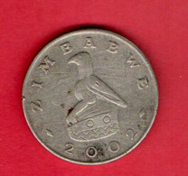ZIMBABWE, 2002 , 1 Zim Dollar, Copper Nickel ,  KM6, C3735 - Zimbabwe