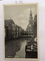 Cp, ALKMAAR, DE WAAG, écrite En 1933 (bateau-boot), Pays-Bas - Alkmaar