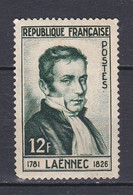 N° 936 Dr René Laennec:  Beau Timbre Neuf Impeccable Sans Charnière - Nuevos