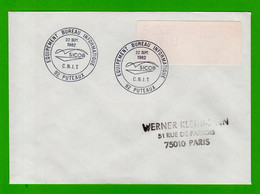 France ATM Vignette LSA 92954 / Michel 5.1 / FDC PNU 1,60 FF / SICOB 1982 / Distributeurs Automatenmarken - 1981-84 LS & LSA Prototypen