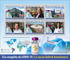 TOGO 2021 - COVID-19, AstraZeneca Vaccine. Official Issue [TG210249] - Enfermedades