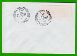 France ATM Vignette LSA 92954 / Michel 5.1 / FDC LETTRE 1,80 FF / SICOB 1982 / Distributeurs Automatenmarken - 1981-84 LS & LSA Prototypes