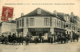 Enghien Les Bains * Entrée De La Grande Rue , Rendez Vous Des Noces * Hôtel Restaurant De L'Univers GOUBELY - Enghien Les Bains