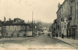 Auch * Place Villaret Joyeuse , Rue De Lorraine Et Avenue Alsace - Auch