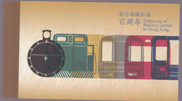 Hongkong 2010, Postfris MNH, Trains - Booklets