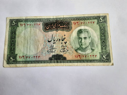 50 Rials IRAN 1969 P.085a, Circulated - Iran