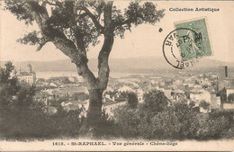 CPA 83 SAINT RAPHAEL Timbre F.M. N°3 Côte 14 Euros Sur Lettre Obl. En 1907 Superbe - Militaire Zegels