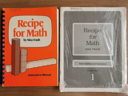 Recipe For Math - N. Traub - Book-Lab - 1985 - AR - Adolescents
