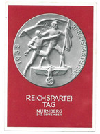 (J) PROPAGANDA AK  - REICHSPARTEITAG DER NSDAP NÜRNBERG 1938 MIT SONDERSTEMPEL - Covers & Documents