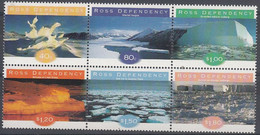 Dépendance De Ross (Nouvelle Zelande) - Formations De Glace - Unused Stamps